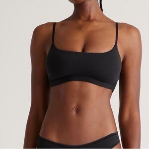 Organic Cotton Women's Black Bralette NWOT